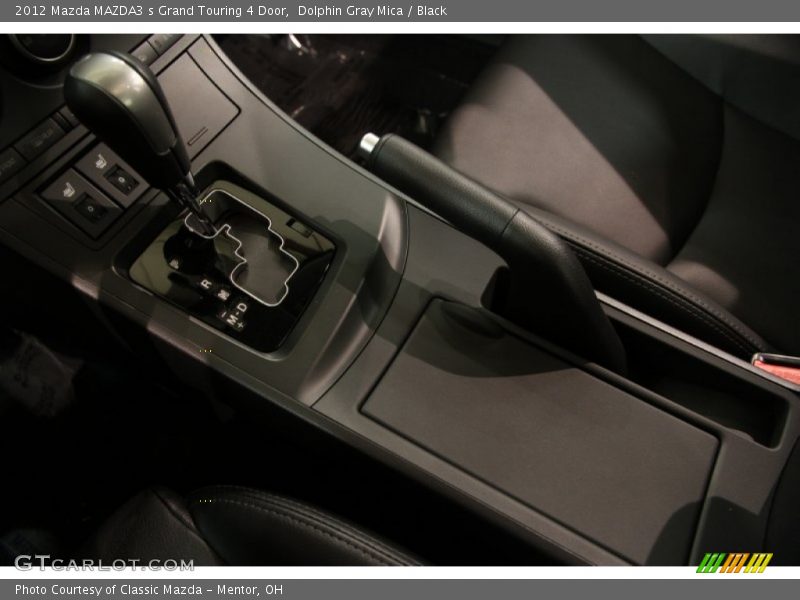 Dolphin Gray Mica / Black 2012 Mazda MAZDA3 s Grand Touring 4 Door