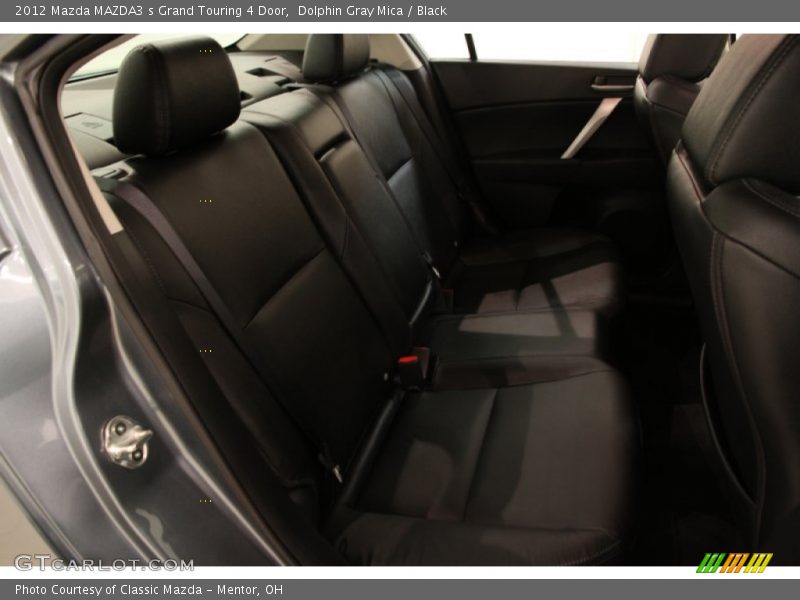 Dolphin Gray Mica / Black 2012 Mazda MAZDA3 s Grand Touring 4 Door