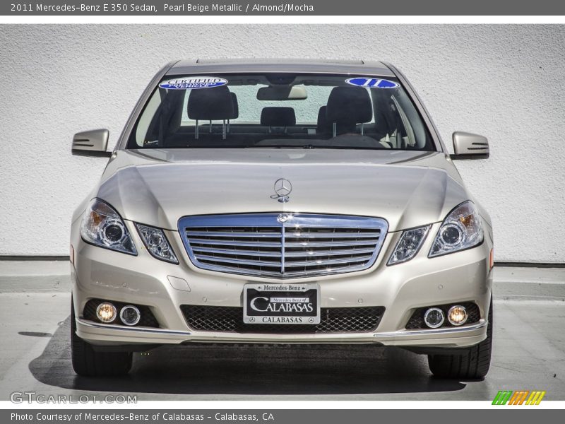 Pearl Beige Metallic / Almond/Mocha 2011 Mercedes-Benz E 350 Sedan