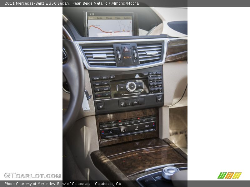 Pearl Beige Metallic / Almond/Mocha 2011 Mercedes-Benz E 350 Sedan