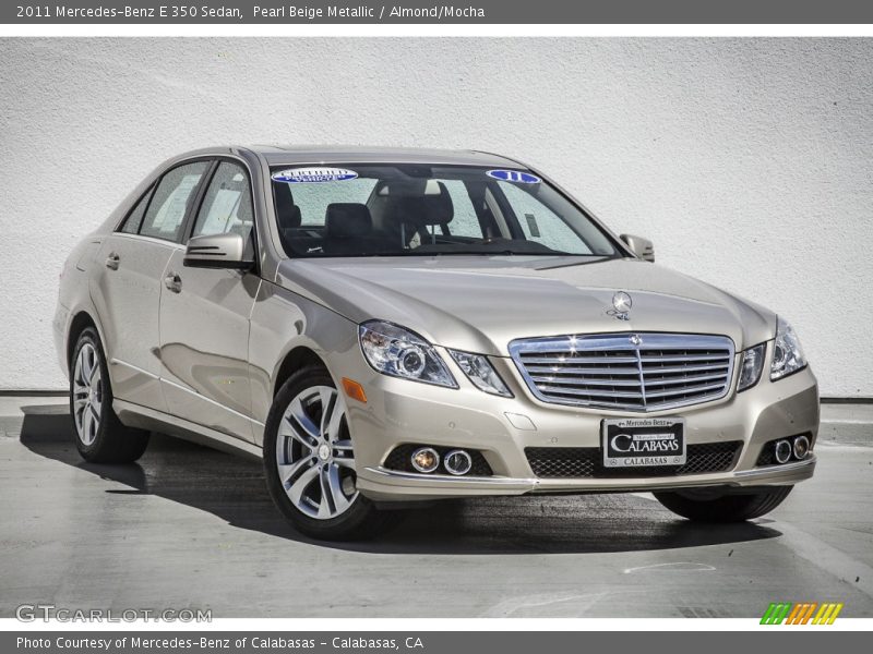 Pearl Beige Metallic / Almond/Mocha 2011 Mercedes-Benz E 350 Sedan