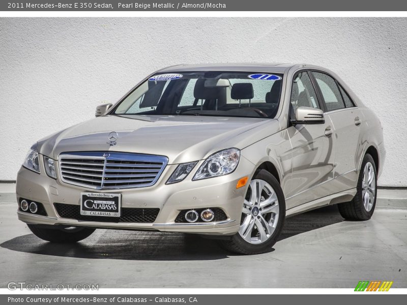 Pearl Beige Metallic / Almond/Mocha 2011 Mercedes-Benz E 350 Sedan