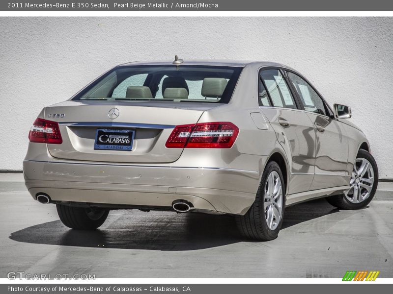 Pearl Beige Metallic / Almond/Mocha 2011 Mercedes-Benz E 350 Sedan