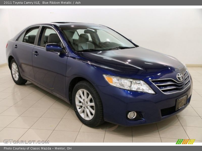 Blue Ribbon Metallic / Ash 2011 Toyota Camry XLE