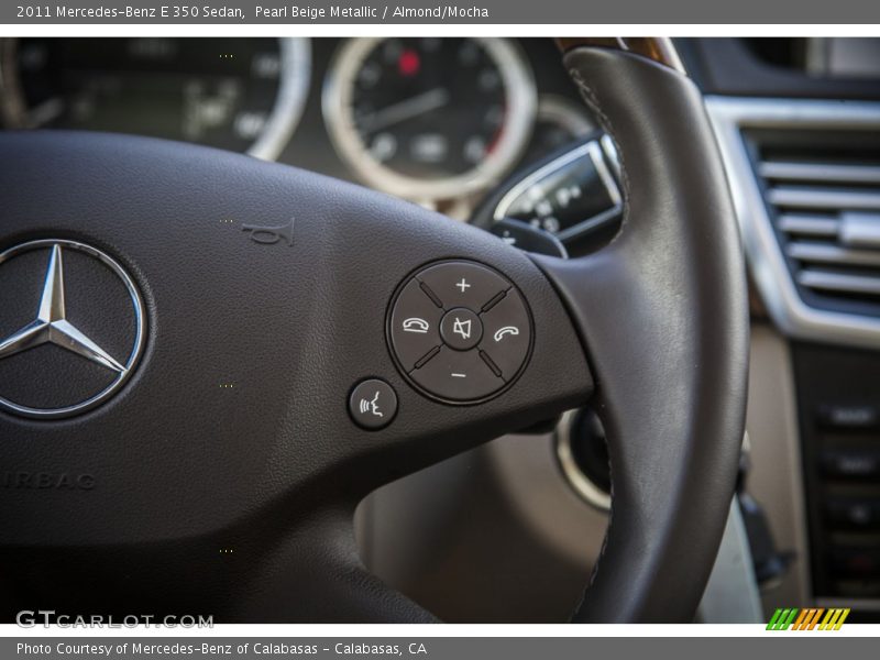 Pearl Beige Metallic / Almond/Mocha 2011 Mercedes-Benz E 350 Sedan
