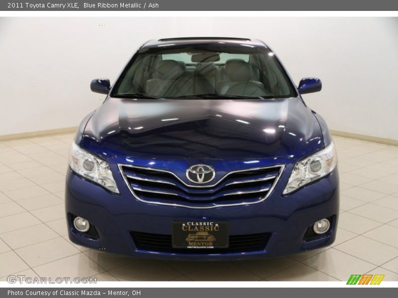 Blue Ribbon Metallic / Ash 2011 Toyota Camry XLE