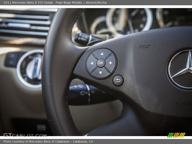 Pearl Beige Metallic / Almond/Mocha 2011 Mercedes-Benz E 350 Sedan