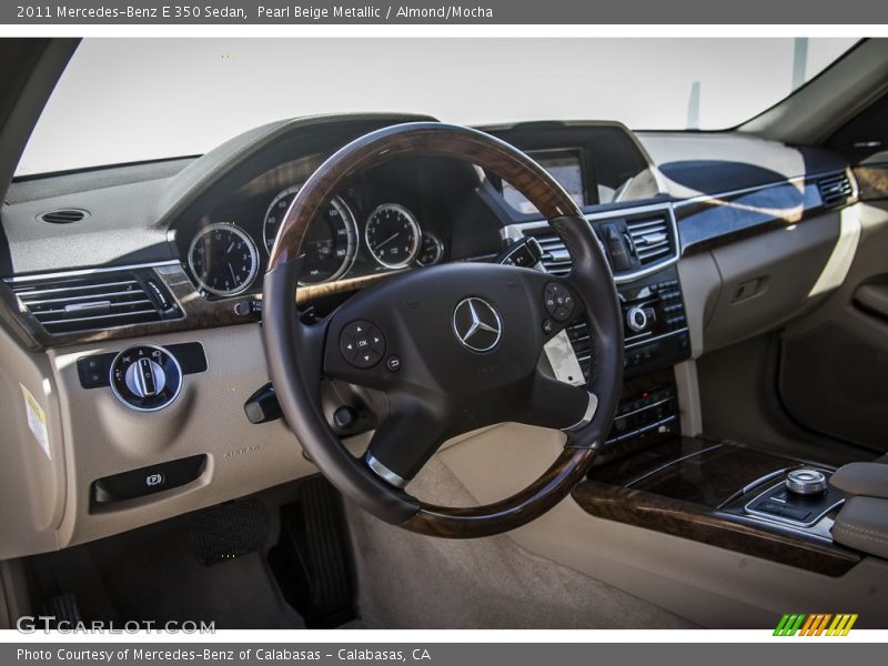 Pearl Beige Metallic / Almond/Mocha 2011 Mercedes-Benz E 350 Sedan