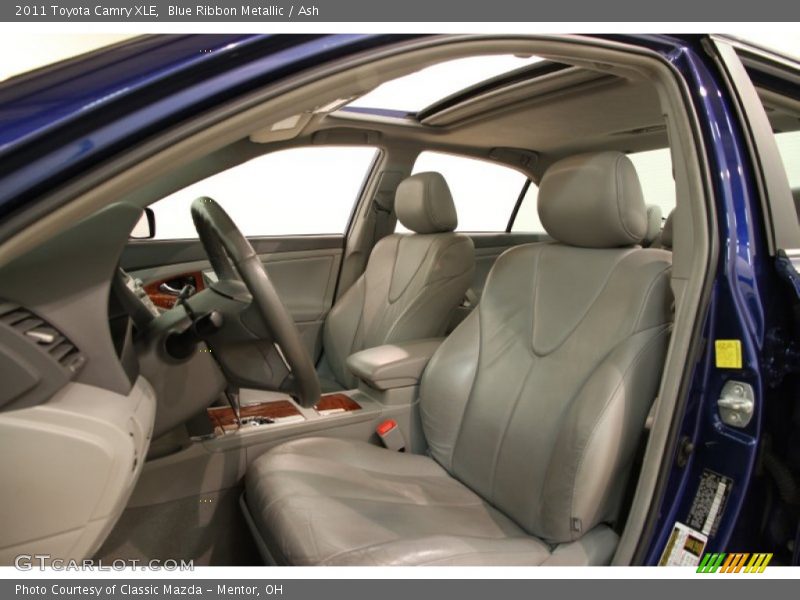 Blue Ribbon Metallic / Ash 2011 Toyota Camry XLE