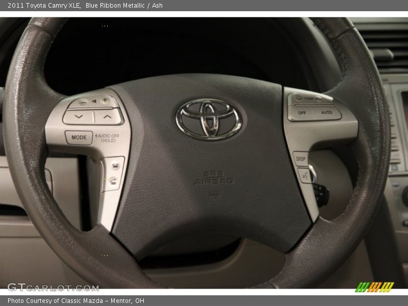 Blue Ribbon Metallic / Ash 2011 Toyota Camry XLE