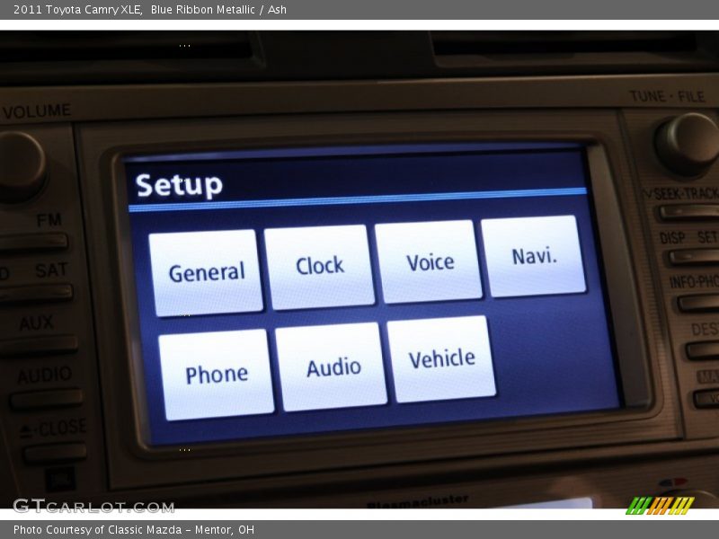 Blue Ribbon Metallic / Ash 2011 Toyota Camry XLE