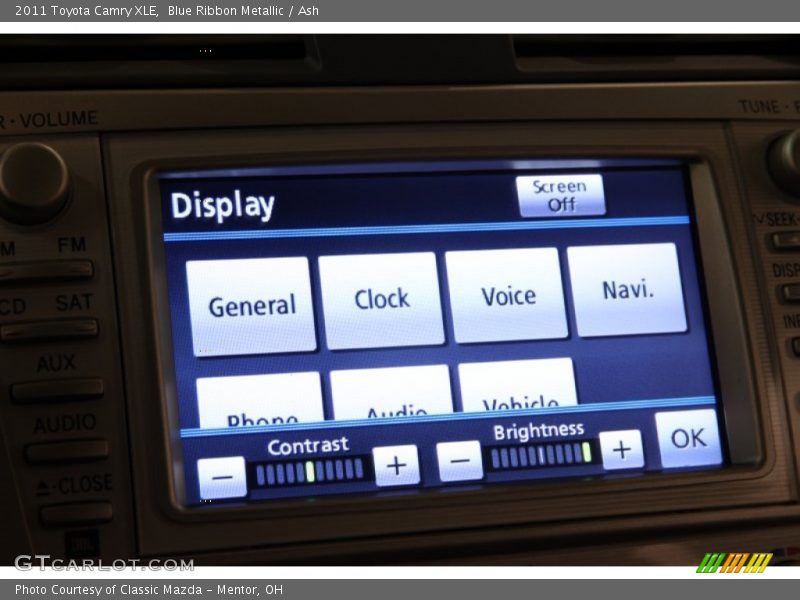 Blue Ribbon Metallic / Ash 2011 Toyota Camry XLE