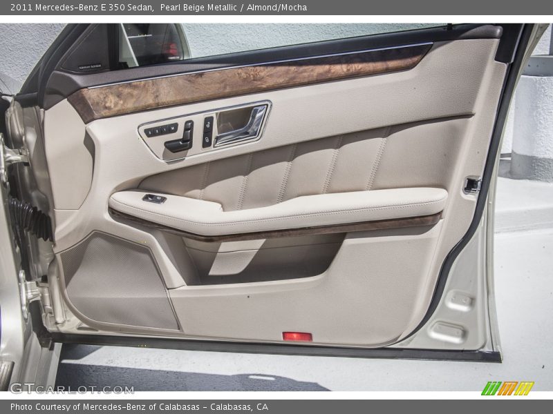 Pearl Beige Metallic / Almond/Mocha 2011 Mercedes-Benz E 350 Sedan