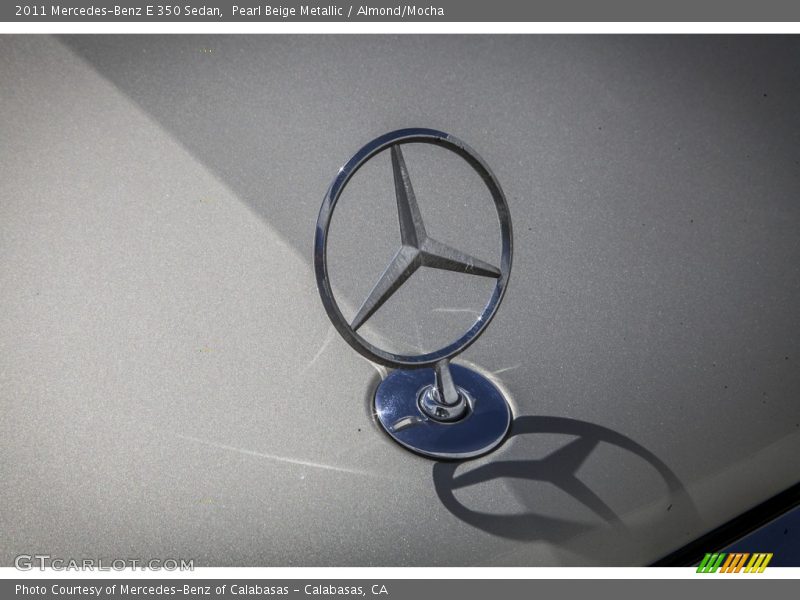 Pearl Beige Metallic / Almond/Mocha 2011 Mercedes-Benz E 350 Sedan