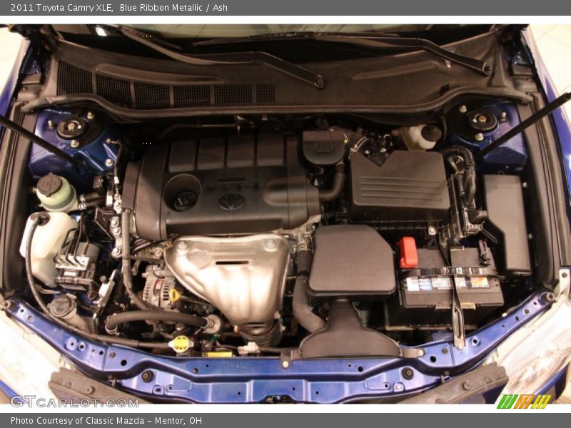 Blue Ribbon Metallic / Ash 2011 Toyota Camry XLE