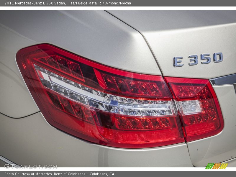 Pearl Beige Metallic / Almond/Mocha 2011 Mercedes-Benz E 350 Sedan