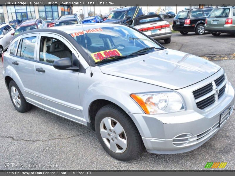 Bright Silver Metallic / Pastel Slate Gray 2007 Dodge Caliber SE