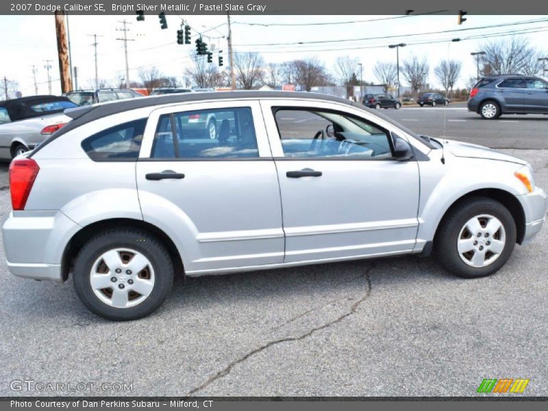 Bright Silver Metallic / Pastel Slate Gray 2007 Dodge Caliber SE