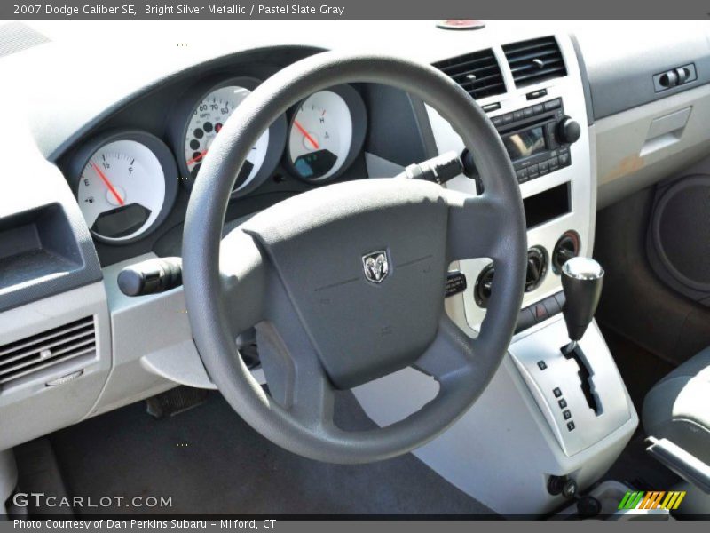Bright Silver Metallic / Pastel Slate Gray 2007 Dodge Caliber SE