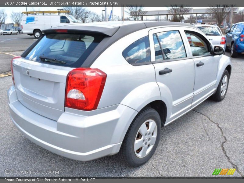 Bright Silver Metallic / Pastel Slate Gray 2007 Dodge Caliber SE