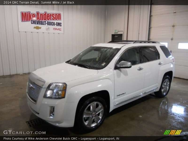 Summit White / Jet Black 2014 GMC Terrain Denali