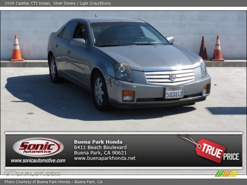 Silver Smoke / Light Gray/Ebony 2006 Cadillac CTS Sedan