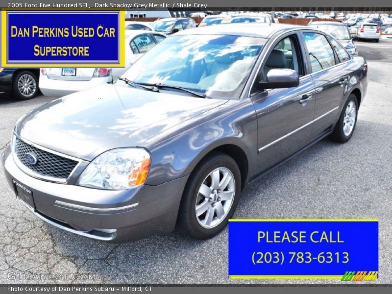 Dark Shadow Grey Metallic / Shale Grey 2005 Ford Five Hundred SEL