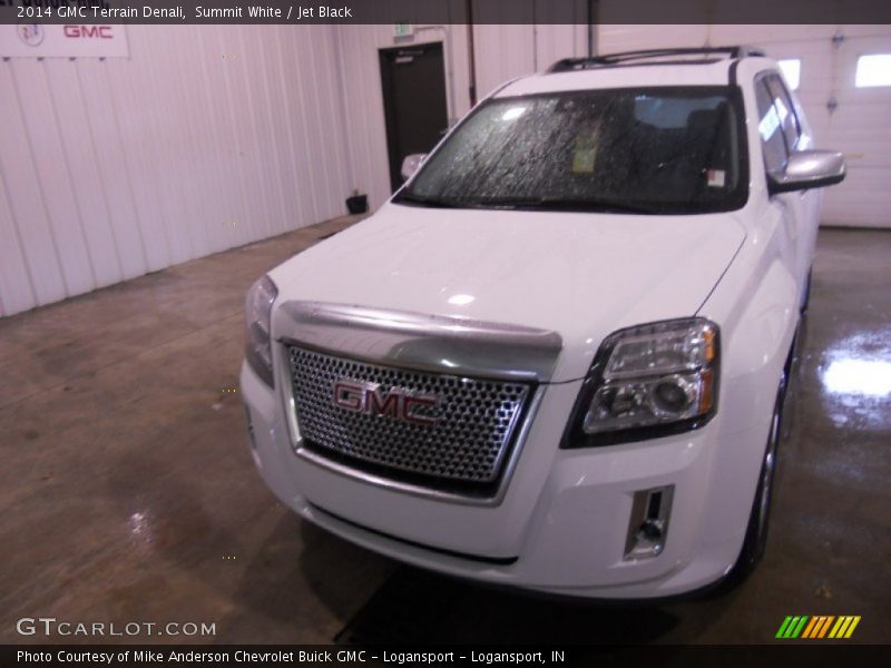 Summit White / Jet Black 2014 GMC Terrain Denali