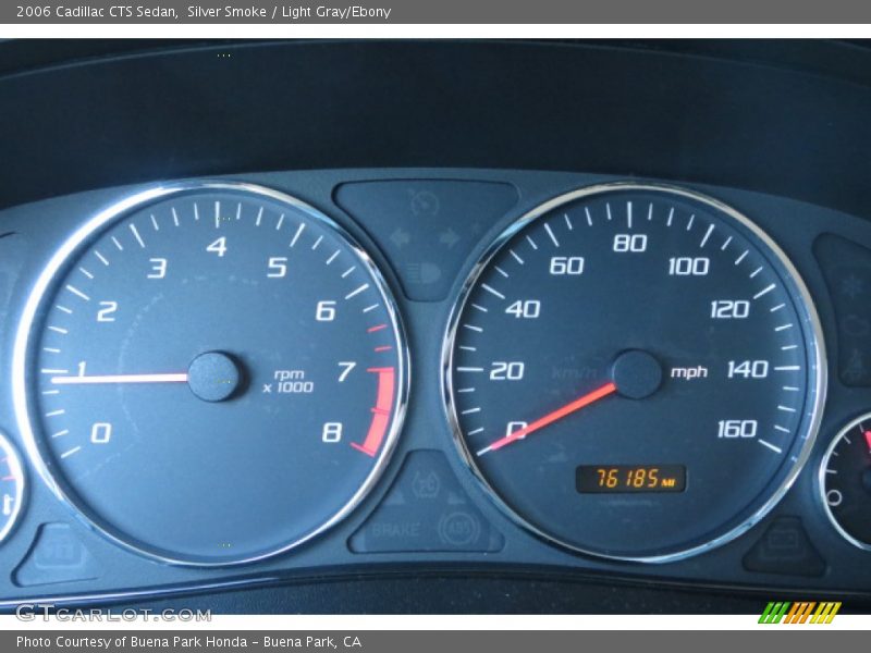 Silver Smoke / Light Gray/Ebony 2006 Cadillac CTS Sedan