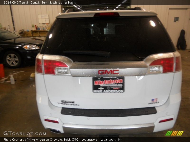 Summit White / Jet Black 2014 GMC Terrain Denali