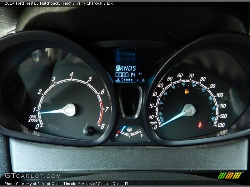  2014 Fiesta S Hatchback S Hatchback Gauges