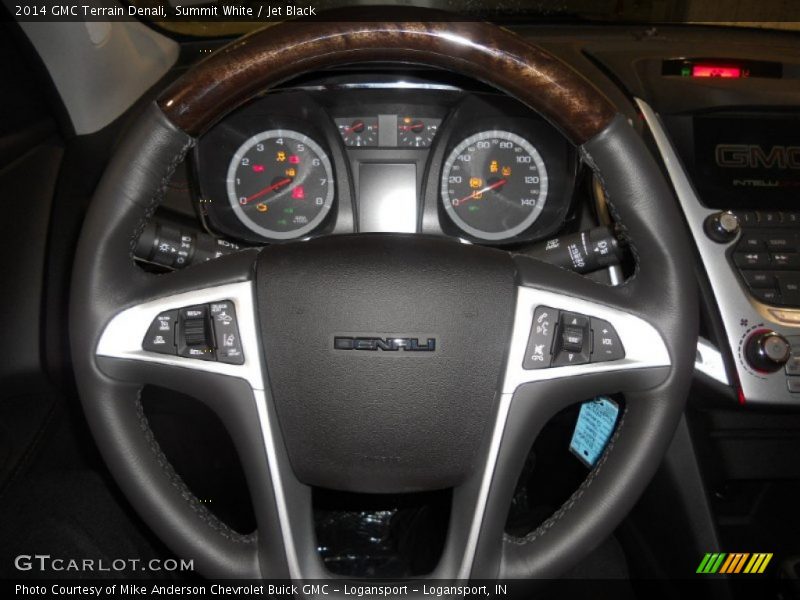 Summit White / Jet Black 2014 GMC Terrain Denali