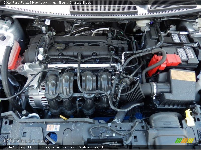  2014 Fiesta S Hatchback Engine - 1.6 Liter DOHC 16-Valve Ti-VCT 4 Cylinder