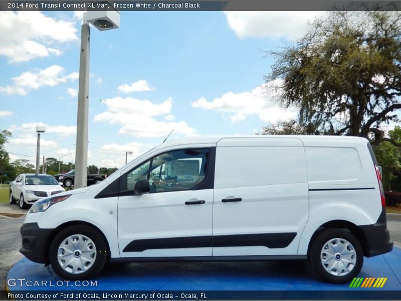  2014 Transit Connect XL Van Frozen White