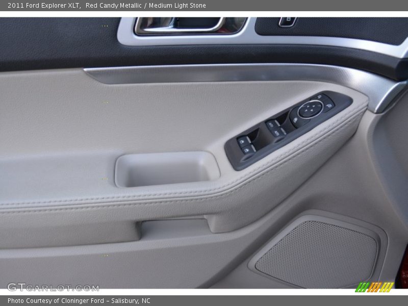 Red Candy Metallic / Medium Light Stone 2011 Ford Explorer XLT