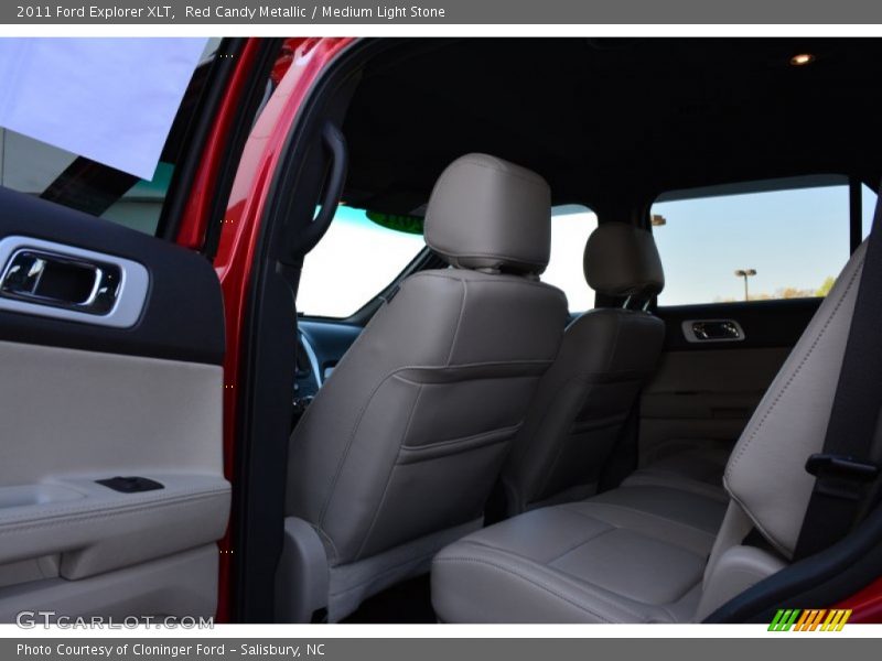 Red Candy Metallic / Medium Light Stone 2011 Ford Explorer XLT