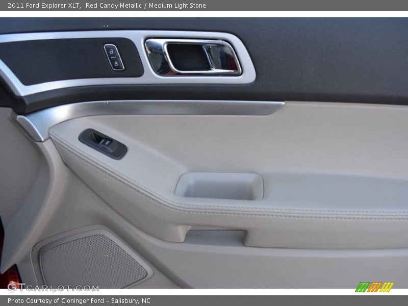 Red Candy Metallic / Medium Light Stone 2011 Ford Explorer XLT