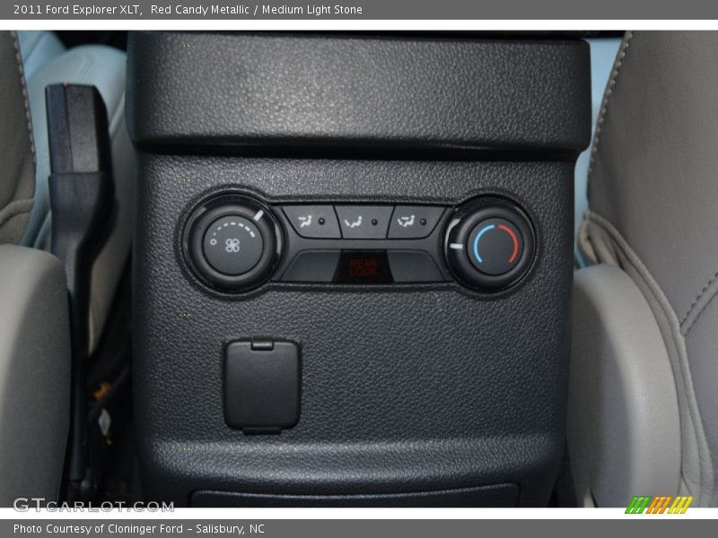 Red Candy Metallic / Medium Light Stone 2011 Ford Explorer XLT