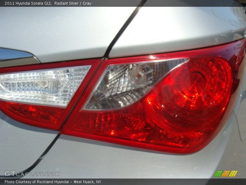 Radiant Silver / Gray 2011 Hyundai Sonata GLS