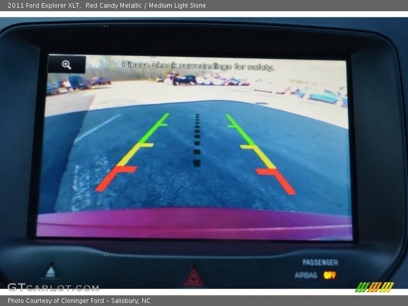 Red Candy Metallic / Medium Light Stone 2011 Ford Explorer XLT