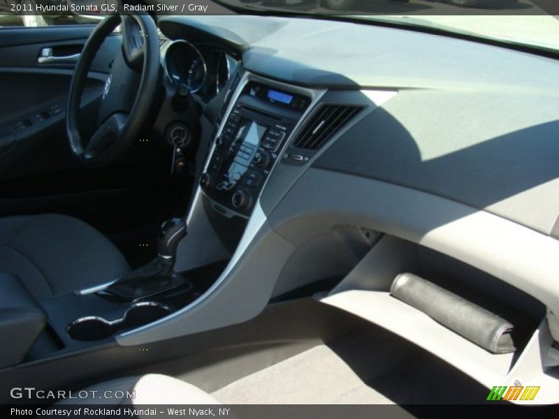 Radiant Silver / Gray 2011 Hyundai Sonata GLS