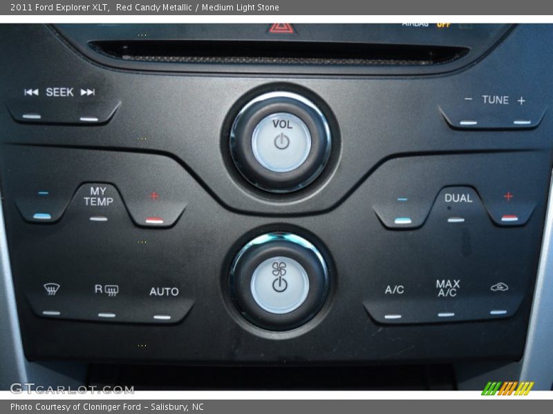 Red Candy Metallic / Medium Light Stone 2011 Ford Explorer XLT