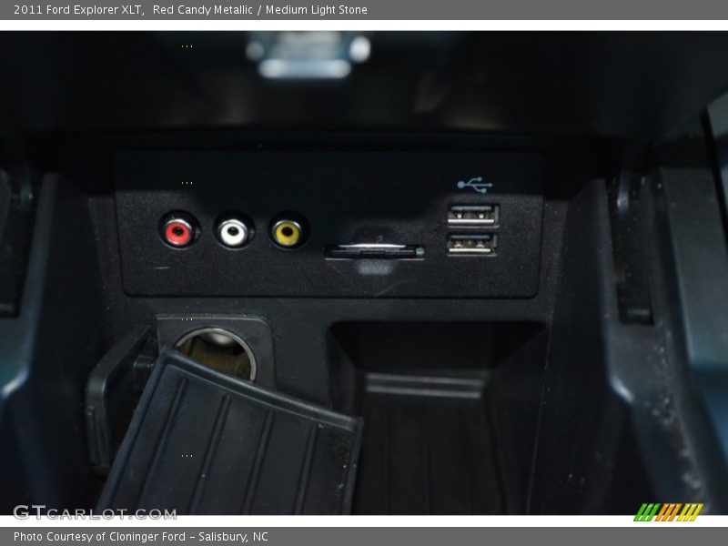 Red Candy Metallic / Medium Light Stone 2011 Ford Explorer XLT