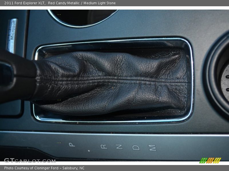Red Candy Metallic / Medium Light Stone 2011 Ford Explorer XLT