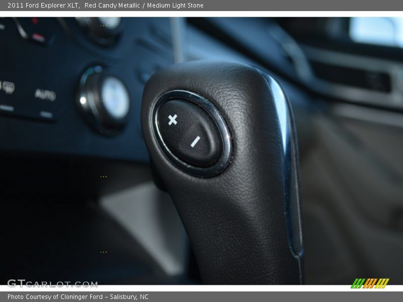 Red Candy Metallic / Medium Light Stone 2011 Ford Explorer XLT