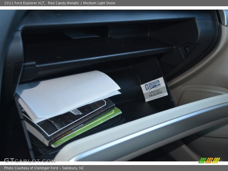 Red Candy Metallic / Medium Light Stone 2011 Ford Explorer XLT