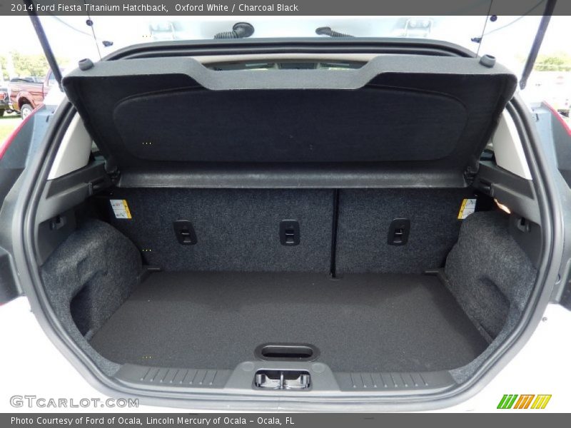  2014 Fiesta Titanium Hatchback Trunk