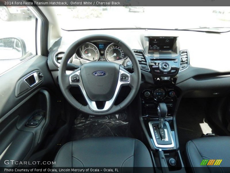 Dashboard of 2014 Fiesta Titanium Hatchback