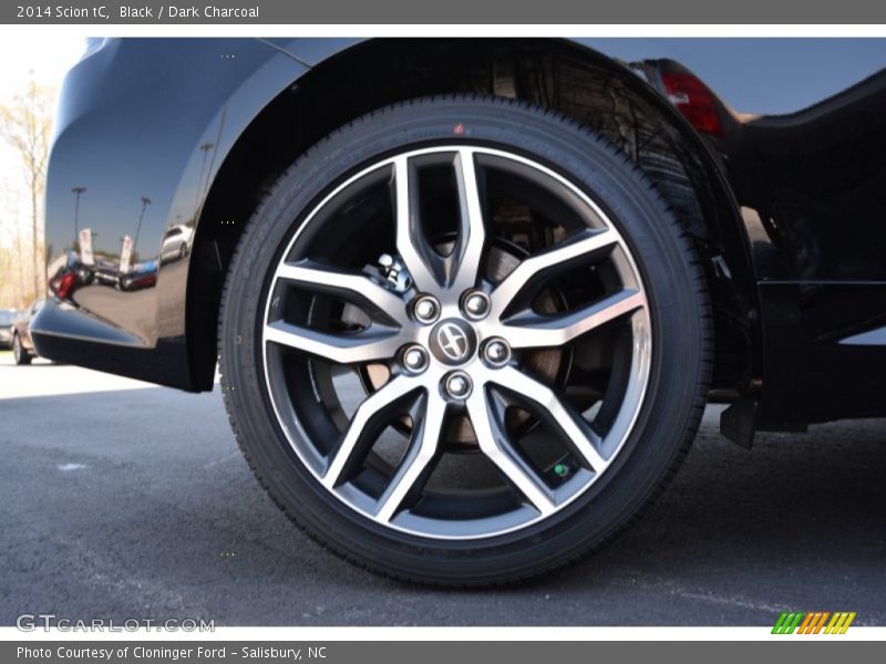 Black / Dark Charcoal 2014 Scion tC