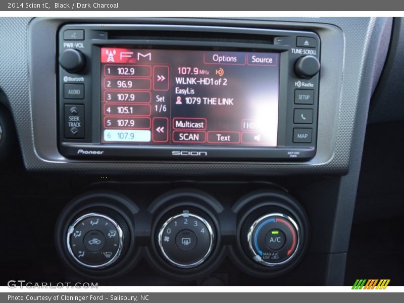 Black / Dark Charcoal 2014 Scion tC